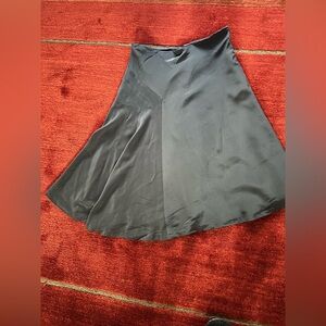 Chic Black A-Line Women's Skirt